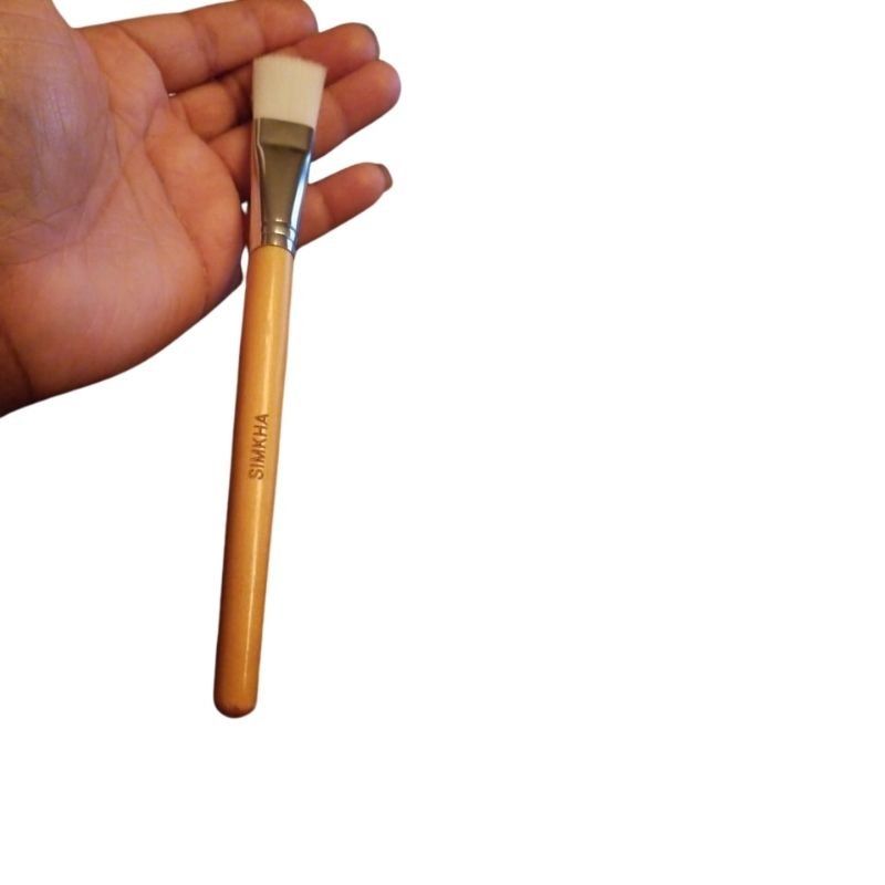 Pinceau pour masque facial en bois et bambou