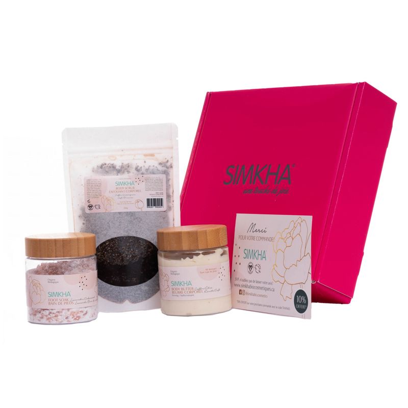 Coffret cadeau pour femme Caféine