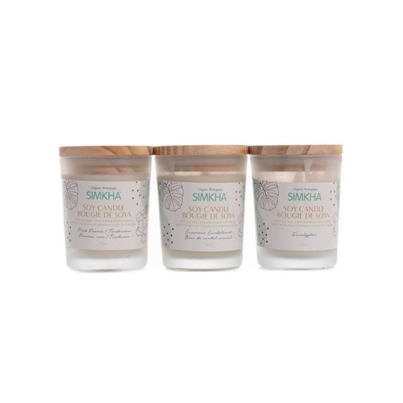 Coffret de bougies parfumées