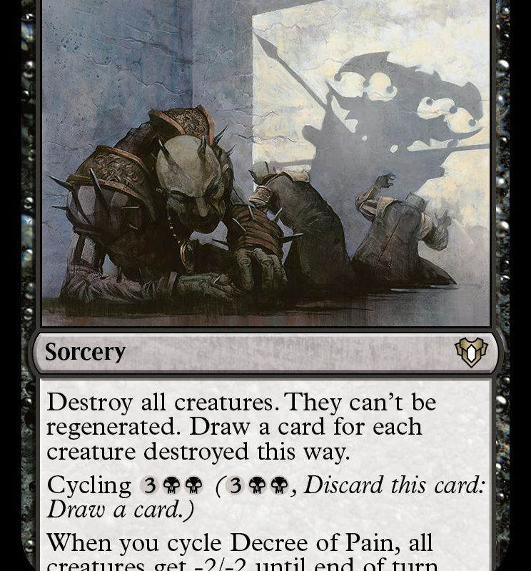 Decree of Pain [Commander Masters]