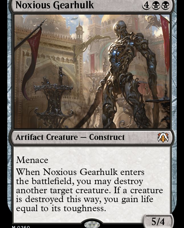 Noxious Gearhulk [March of the Machine Commander]