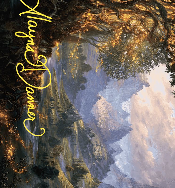 Evolving Wilds Art Card (Gold-Stamped Signature) [Wilds of Eldraine Art Series]