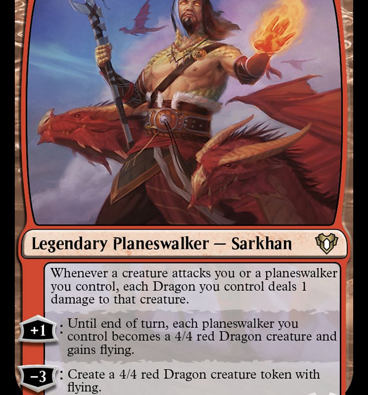 Sarkhan the Masterless [Commander Masters]