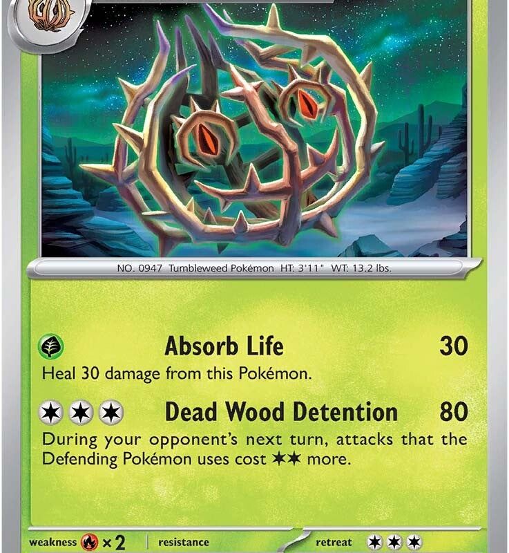 Brambleghast (024/193) [Scarlet & Violet: Paldea Evolved]