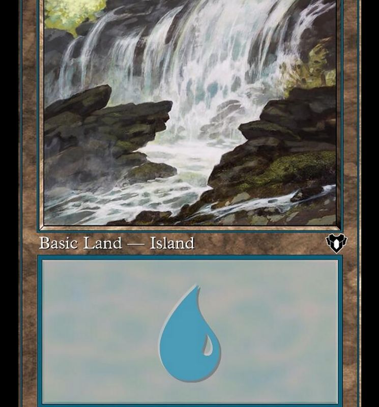 Island (441) (Retro) [Commander Masters]