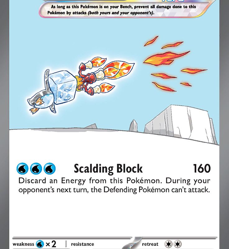 Eiscue ex (222/197) [Scarlet & Violet: Obsidian Flames]