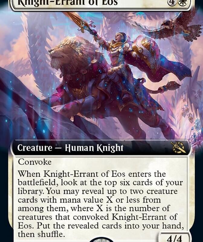 Knight-Errant of Eos (Extended Art) [March of the Machine]