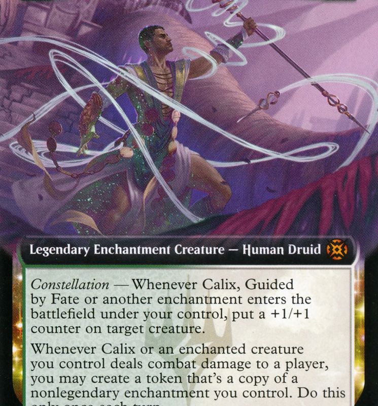 Calix, Guided by Fate (Extended Art) [March of the Machine: The Aftermath]