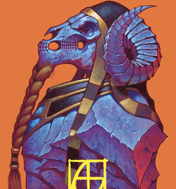 Neheb, the Eternal Art Card (Gold-Stamped Signature) [Commander Masters Art Series]