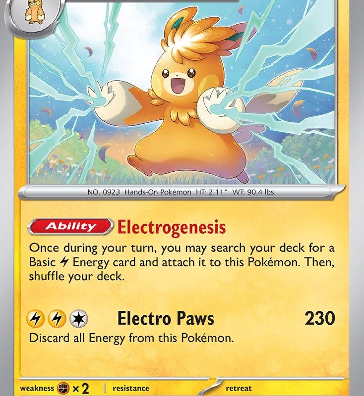 Pawmot (076/198) (Theme Deck Exclusive) [Scarlet & Violet: Base Set]