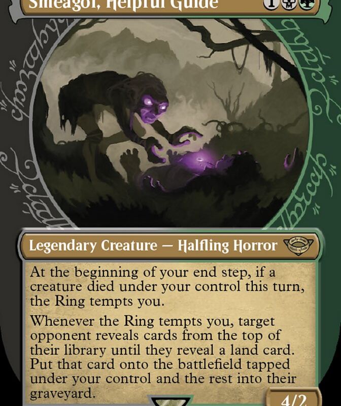 Smeagol, Helpful Guide (Showcase Ring Frame) [The Lord of the Rings: Tales of Middle-Earth]