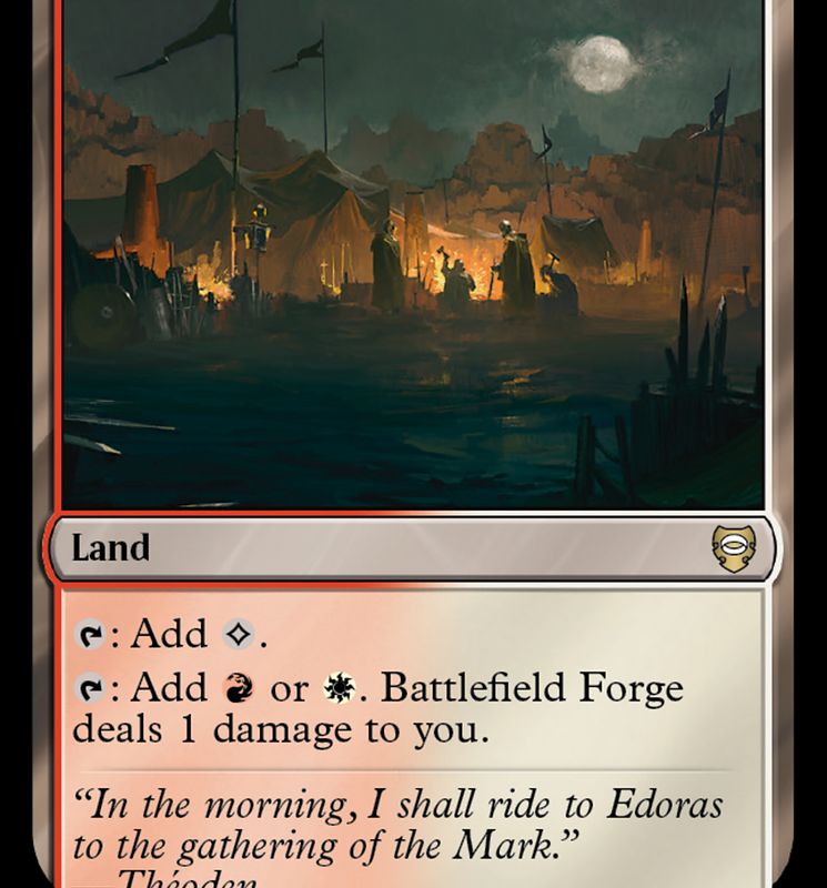 Battlefield Forge [The Lord of the Rings: Tales of Middle-Earth Commander]