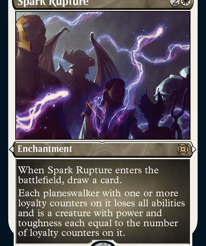Spark Rupture (Foil Etched) [March of the Machine: The Aftermath]