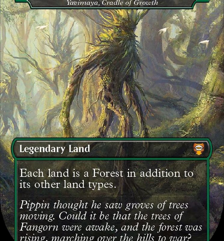 Yavimaya, Cradle of Growth - Fangorn Forest [The Lord of the Rings: Tales of Middle-Earth Commander]