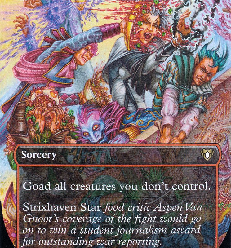 Disrupt Decorum (Borderless Alternate Art) [Commander Masters]