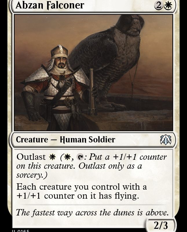 Abzan Falconer [March of the Machine Commander]