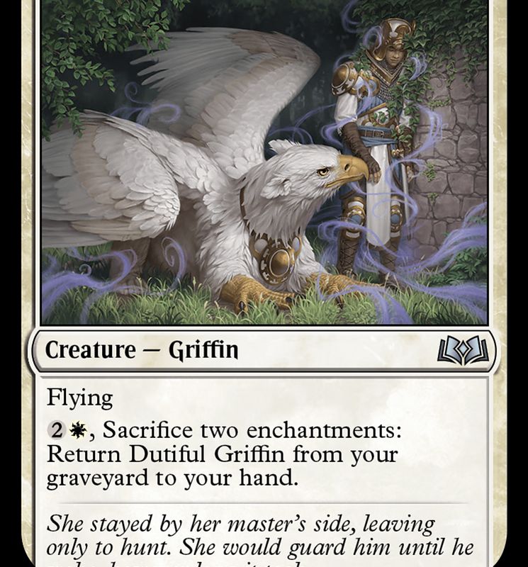 Dutiful Griffin [Wilds of Eldraine]