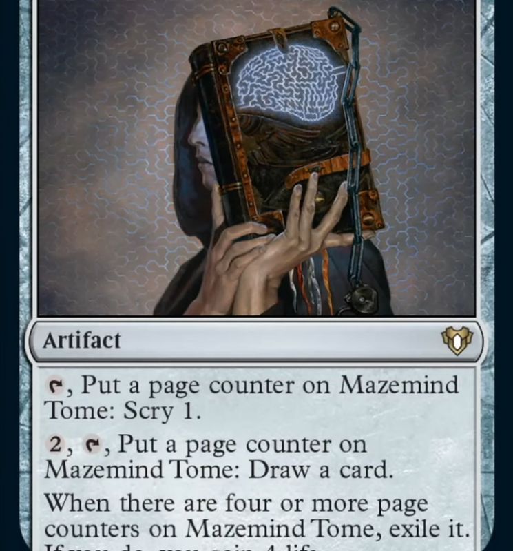 Mazemind Tome [Commander Masters]