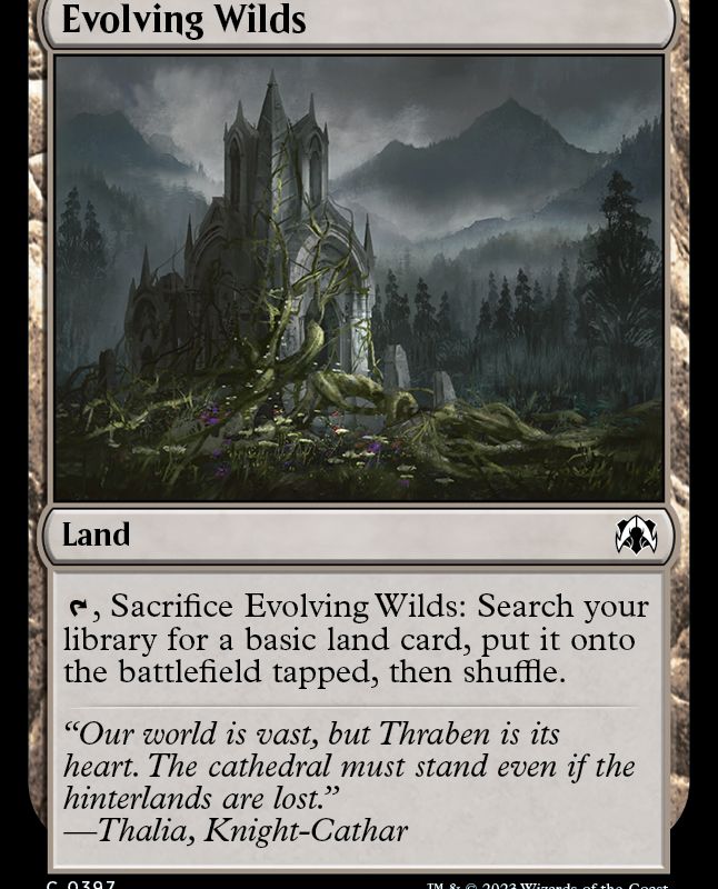 Evolving Wilds [March of the Machine Commander]