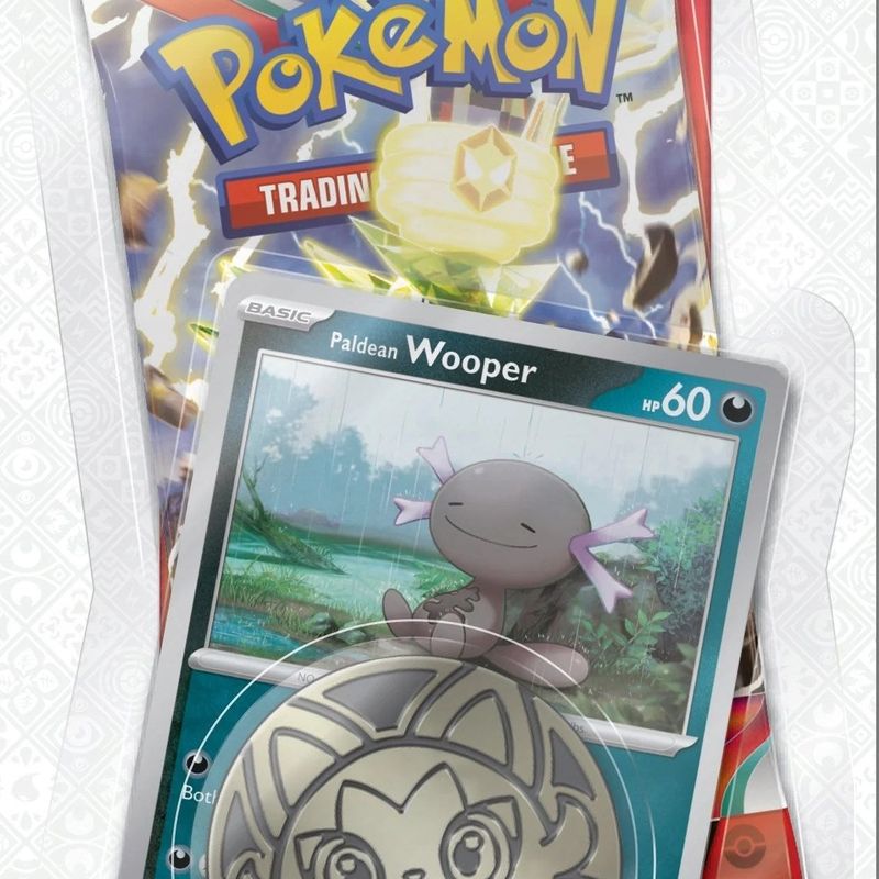 Scarlet & Violet: Obsidian Flames - Single Pack Blister (Paldean Wooper)