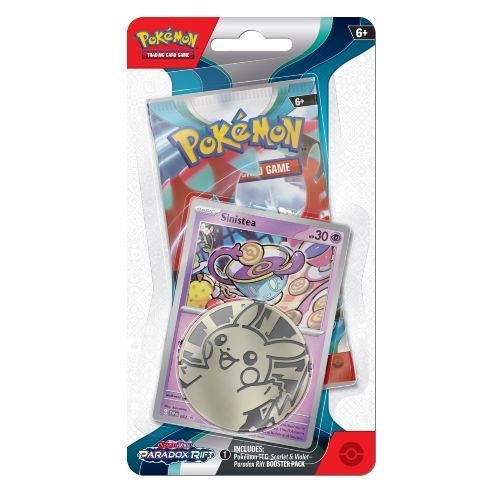 PARADOX RIFT SINISTEA CHECKLANE BLISTER (PRE ORDER NOV 3) SCARLET & VIOLET POKEMON TCG