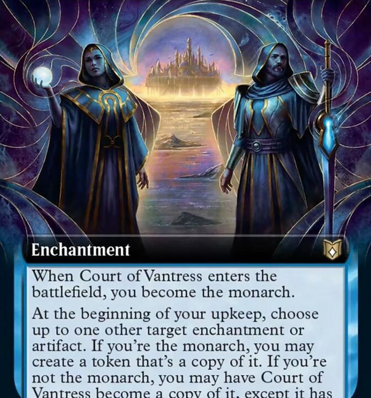 Court of Vantress (Extended Art) [Wilds of Eldraine Commander]