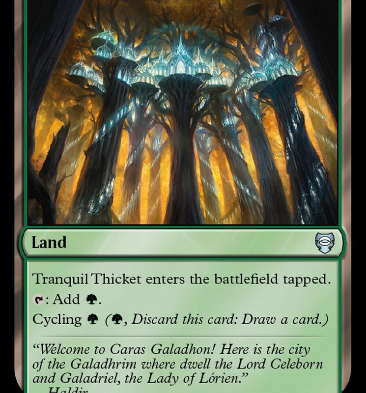 Tranquil Thicket [The Lord of the Rings: Tales of Middle-Earth Commander]