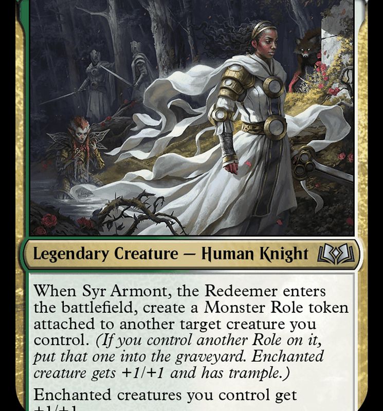 Syr Armont, the Redeemer [Wilds of Eldraine]