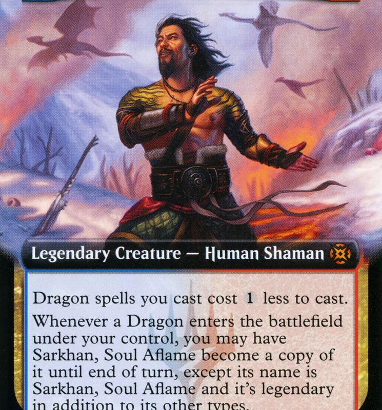 Sarkhan, Soul Aflame (Extended Art) [March of the Machine: The Aftermath]