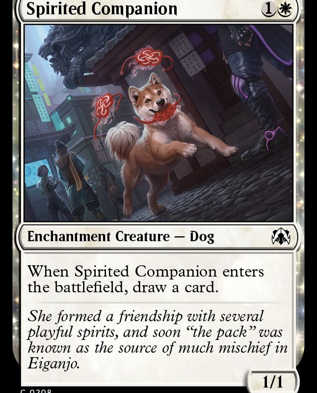 Spirited Companion [March of the Machine Commander]