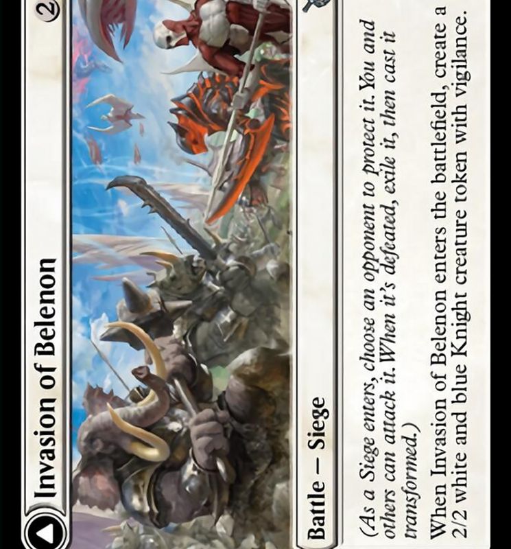 Invasion of Belenon // Belenon War Antherm [March of the Machine]