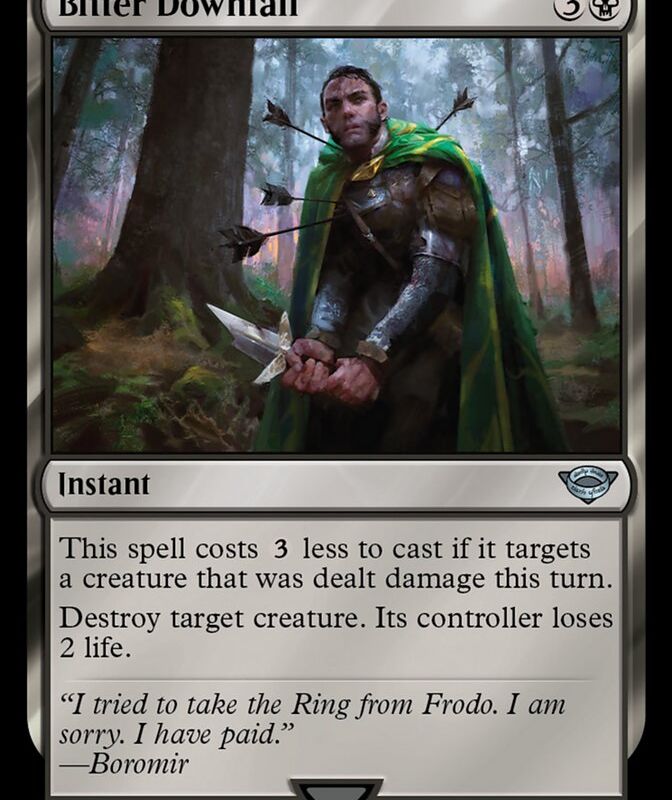 Bitter Downfall [The Lord of the Rings: Tales of Middle-Earth]