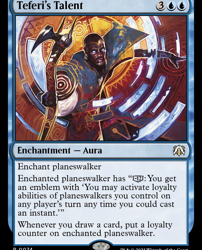 Teferi's Talent [March of the Machine Commander]