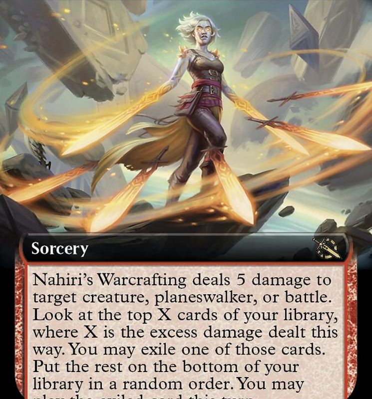 Nahiri's Warcrafting (Extended Art) [March of the Machine]