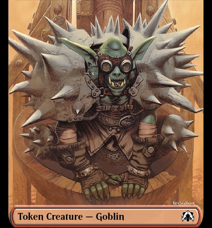 Goblin // Eldrazi Double-Sided Token [March of the Machine Commander Tokens]