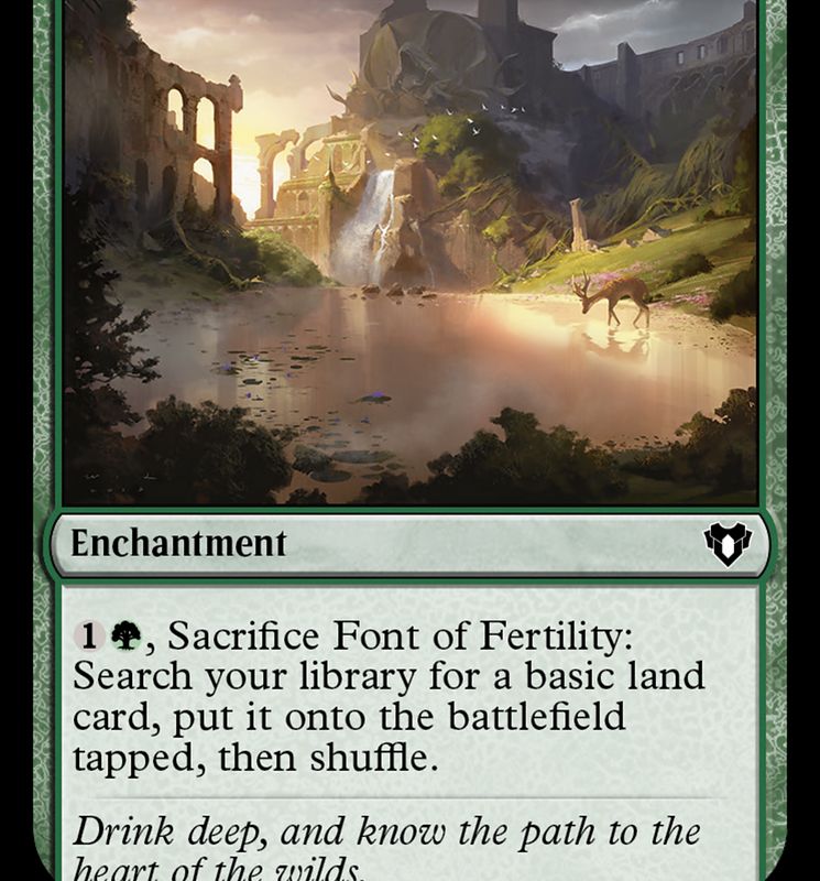 Font of Fertility [Commander Masters]