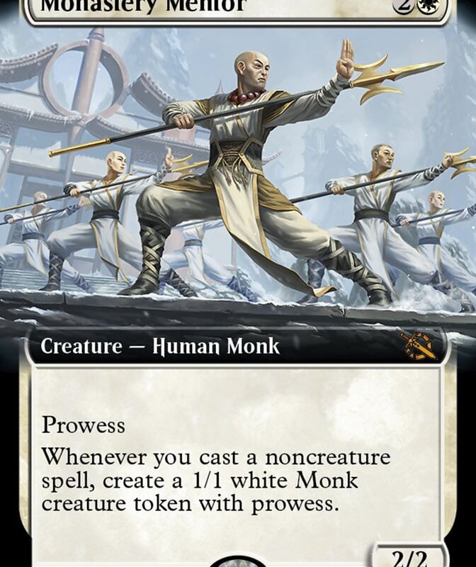 Monastery Mentor (Extended Art) [March of the Machine]