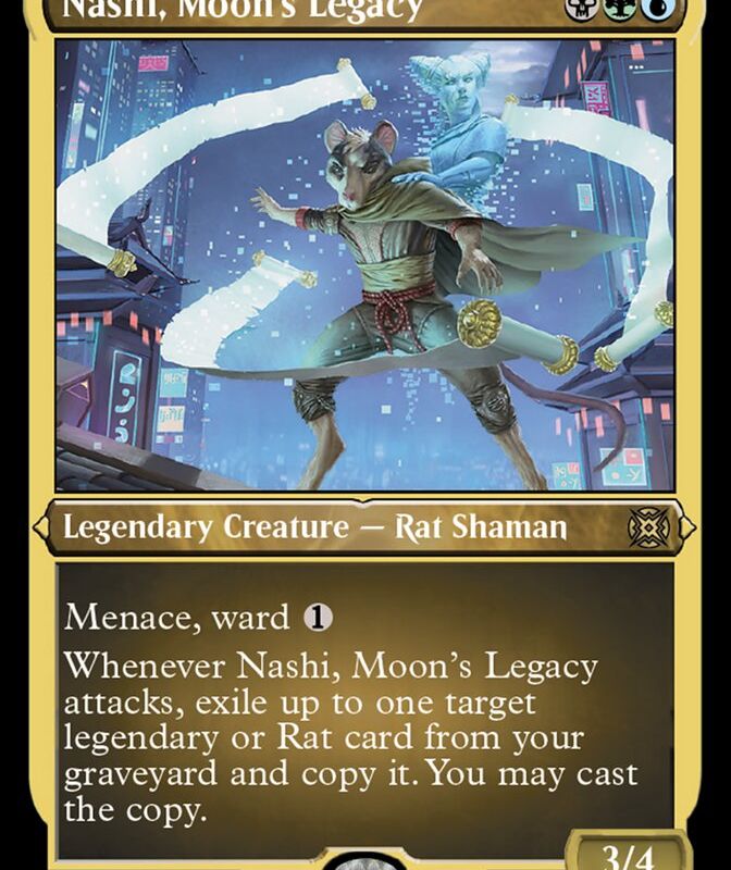 Nashi, Moon's Legacy (Foil Etched) [March of the Machine: The Aftermath]