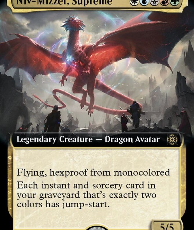 Niv-Mizzet, Supreme (Extended Art) [March of the Machine: The Aftermath]