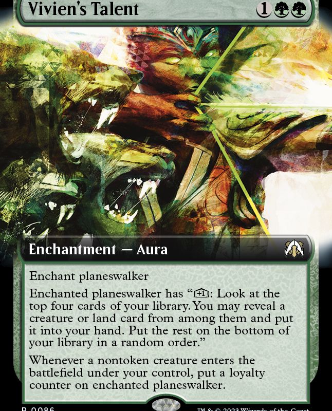 Vivien's Talent (Extended Art) [March of the Machine Commander]