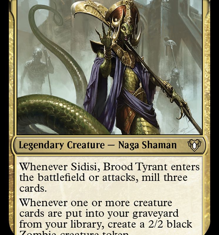 Sidisi, Brood Tyrant [Commander Masters]
