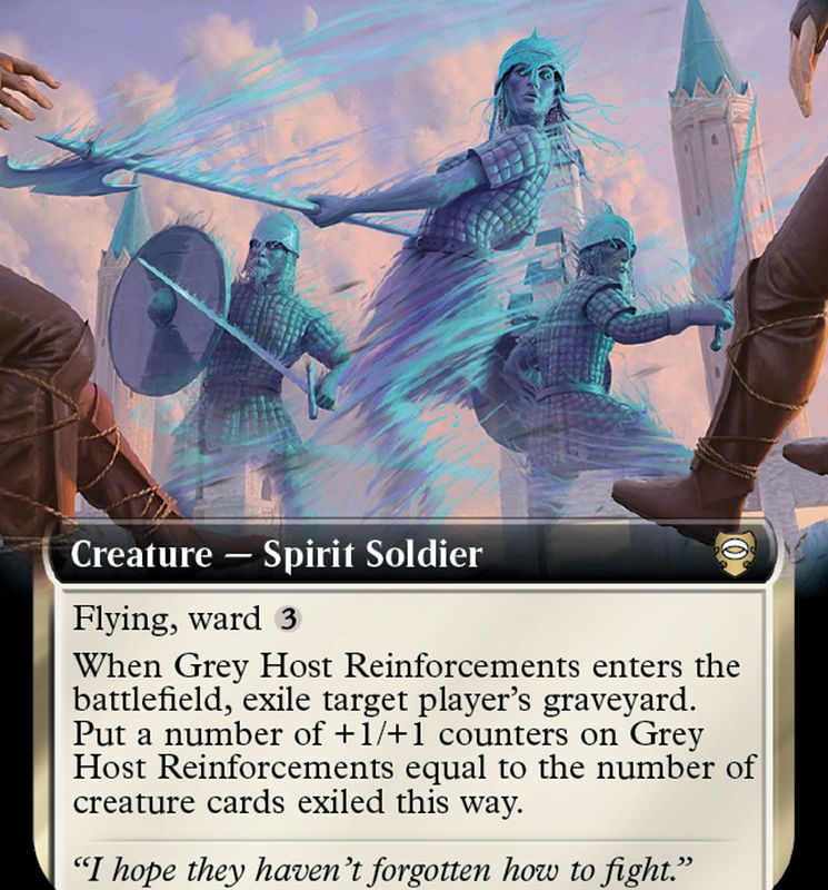 Grey Host Reinforcements (Extended Art) [The Lord of the Rings: Tales of Middle-Earth Commander]