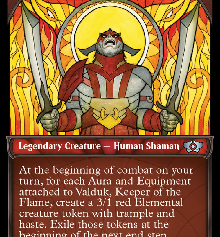 Valduk, Keeper of the Flame (Halo Foil) [Multiverse Legends]