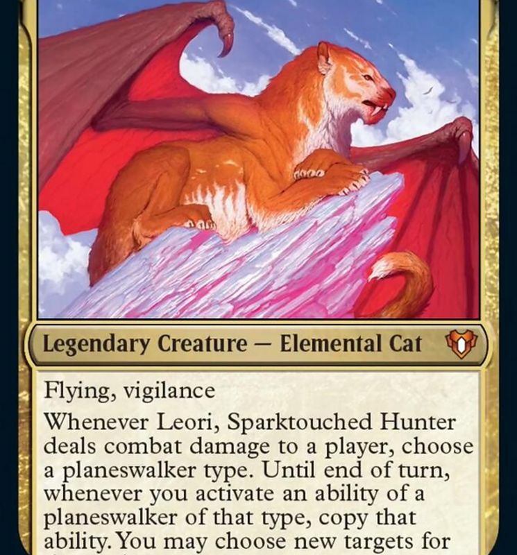 Leori, Sparktouched Hunter [Commander Masters]