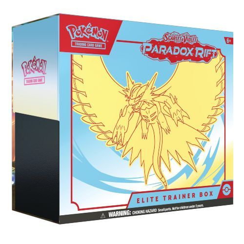 PARADOX RIFT ELITE TRAINER BOX ROARING MOON (PRE ORDER NOV 3) SCARLET & VIOLET POKEMON TCG