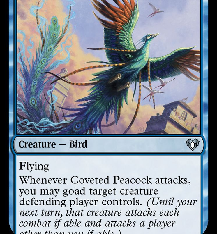 Coveted Peacock [Commander Masters]