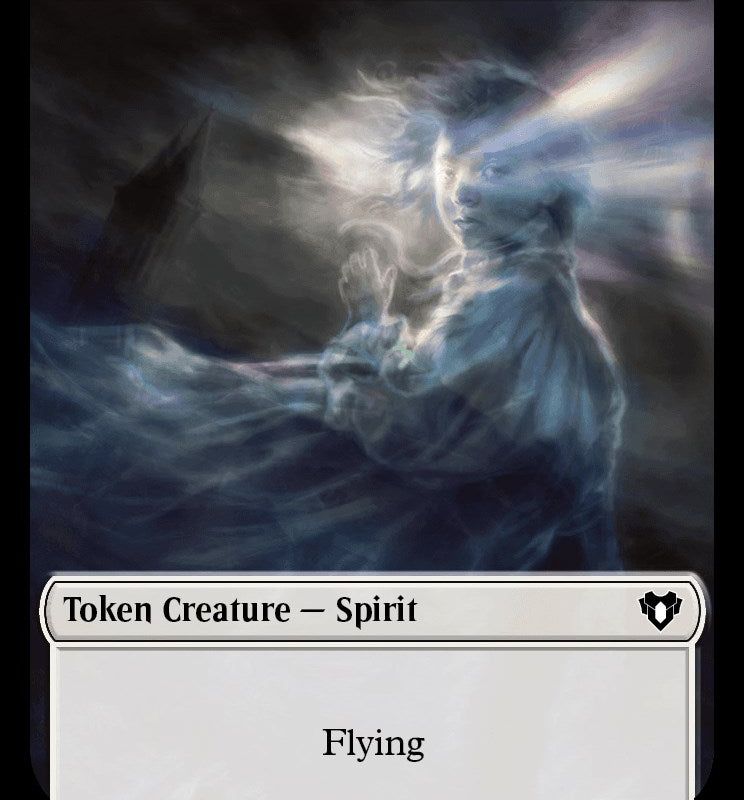 Spirit (0010) // Satyr Double-Sided Token [Commander Masters Tokens]