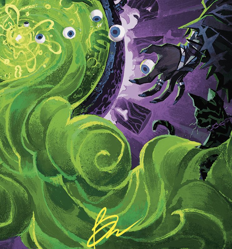 Waste Not Art Card (Gold-Stamped Signature) [Wilds of Eldraine Art Series]