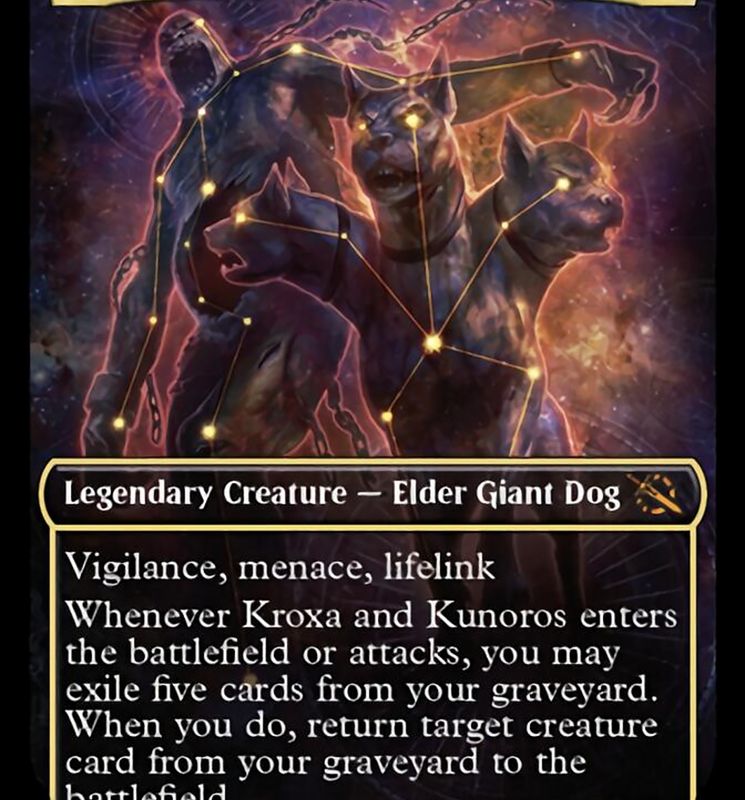 Kroxa and Kunoros (Showcase Planar Booster Fun) [March of the Machine]