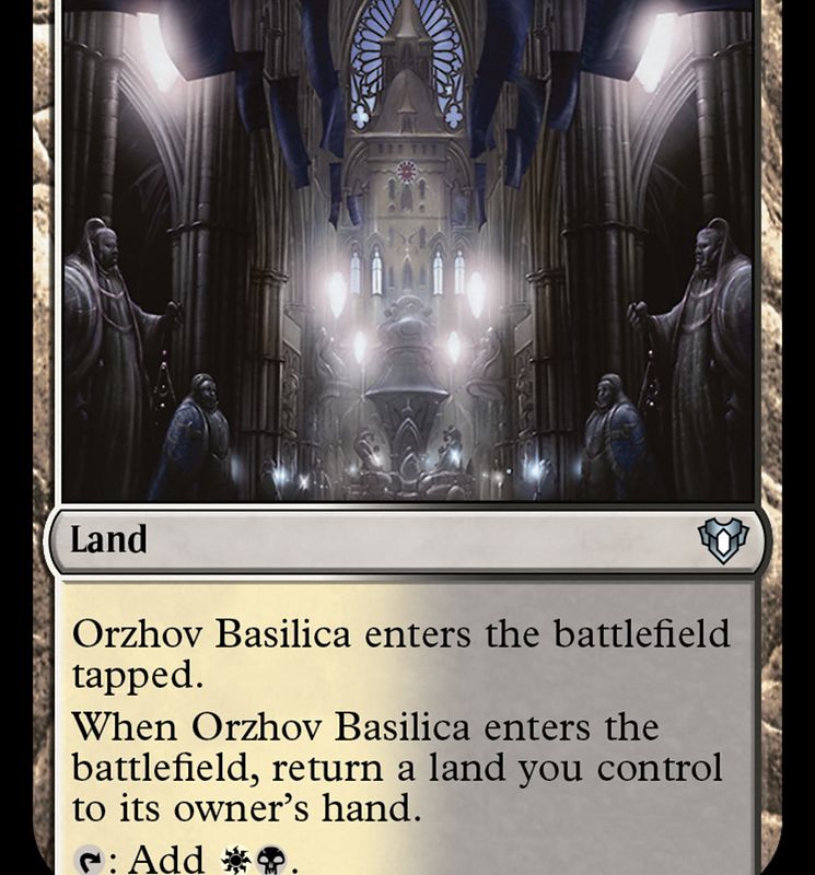 Orzhov Basilica [Commander Masters]